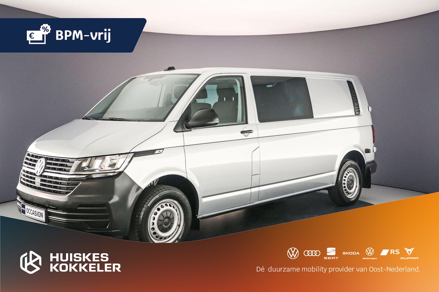 Volkswagen Transporter - 2.0 TDI 150pk DSG L2 Dubbele cabine - AutoWereld.nl