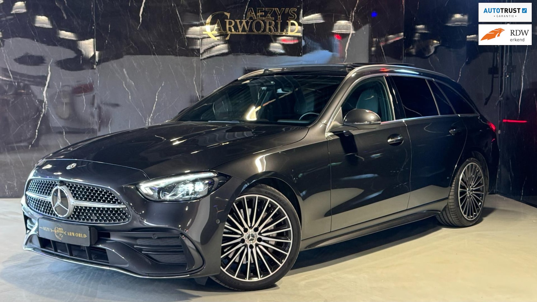 Mercedes-Benz C-klasse Estate - 220 d AMG Line |Pano|Sfeer|Cam| - AutoWereld.nl
