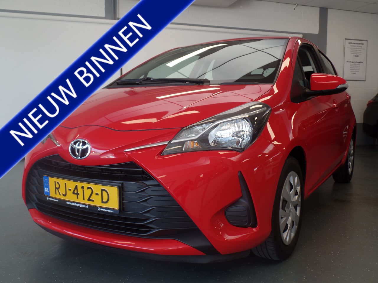Toyota Yaris - 1.0 VVT-i Comfort 5 Drs uitvoering, Airco, Elek ramen, Cv op sleutel, Nederlandse auto, De - AutoWereld.nl