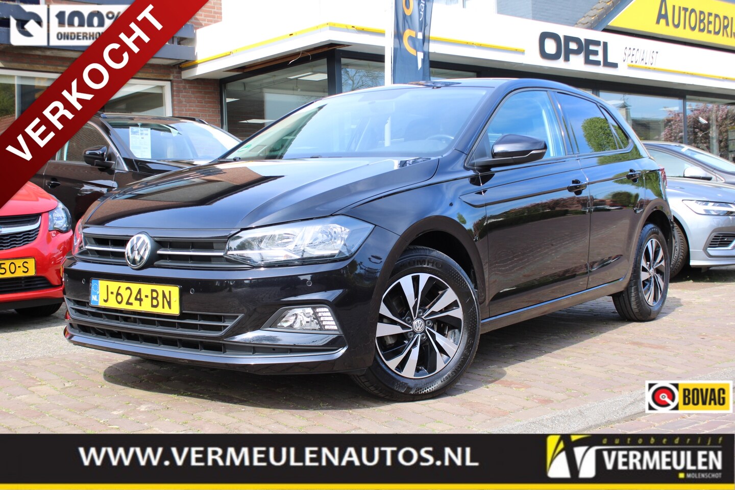 Volkswagen Polo - 1.0 TSI 95PK Comfortline + 15"/ Airco/ Navi/ Cruise/ CarPlay/ NL auto - AutoWereld.nl