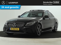 Mercedes-Benz C-klasse - 180 AMG line | Night pakket | Panorama schuif/kanteldak | Multibeam Led lights | Parkeer p