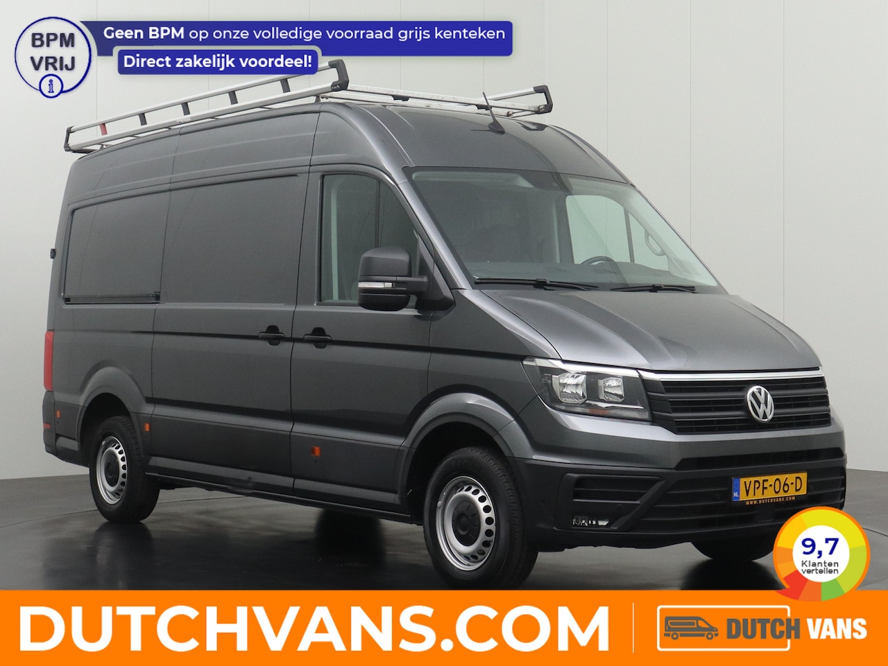 Volkswagen Crafter - 2.0TDI 140PK DSG Automaat L3H3 Highline | Imperiaal | Trekhaak | Camera | Airco | Cruise - AutoWereld.nl