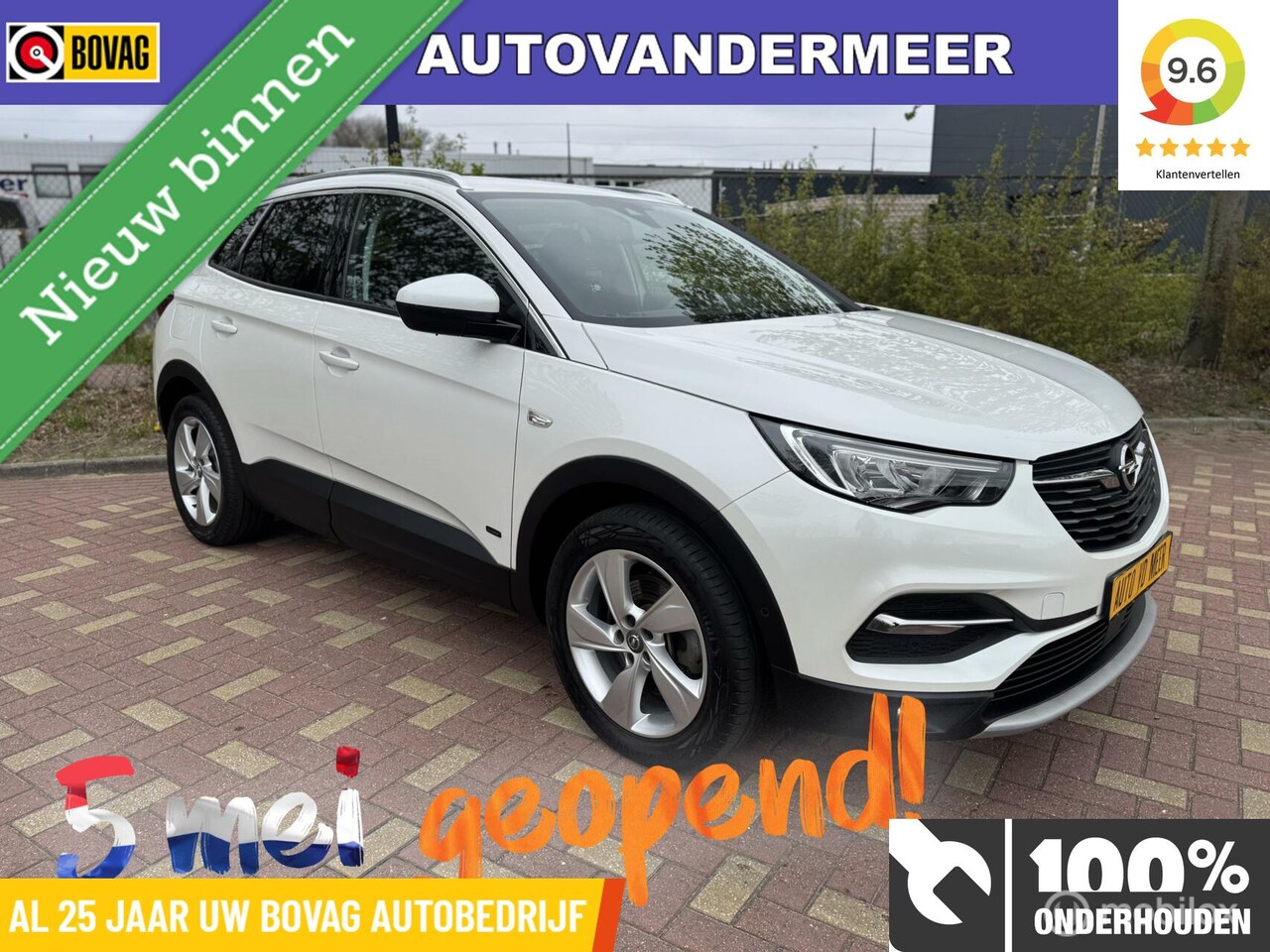 Opel Grandland X - 1.6 Turbo Hybrid Elegance / Elektr. Achterklep / Etc.. - AutoWereld.nl