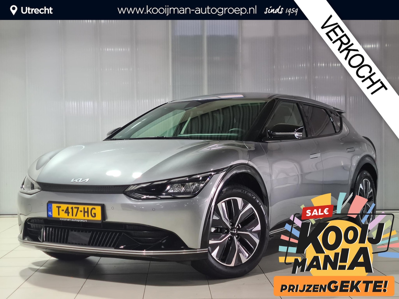 Kia EV6 - Plus 77.4 kWh Trekhaak, V2L, Premium Meridian surround sound audio, Warmtepomp, Parkeersen - AutoWereld.nl