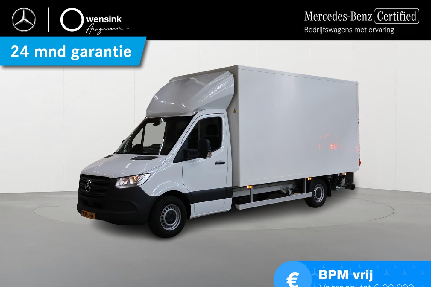 Mercedes-Benz Sprinter - 315 CDI Chassis L3 Select Automaat | BPM VRIJ | 3-zits | Climate Control | Airco | Cruise - AutoWereld.nl