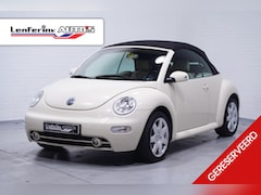 Volkswagen New Beetle Cabriolet - 1.8-5V Turbo Highline Leder Airco Stoelverwarming Cruisecontrol Elektrisch bedienbare kap