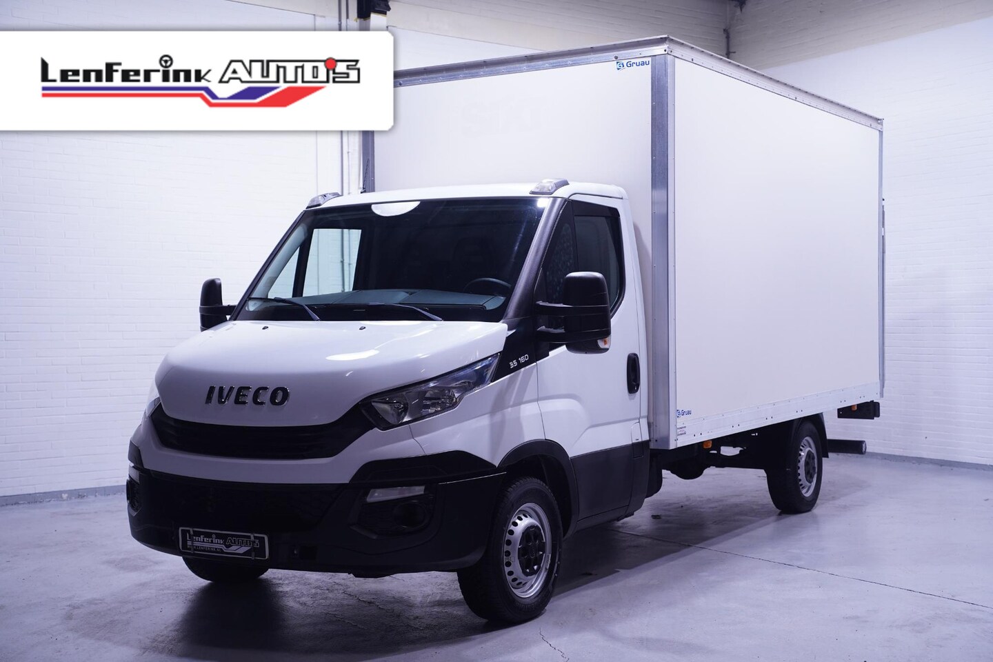 Iveco Daily - 35S16 160 pk Bakwagen met Laadklep Sörensen Airco ECC, LxBxH 420x208x216 cm Nette Auto - AutoWereld.nl