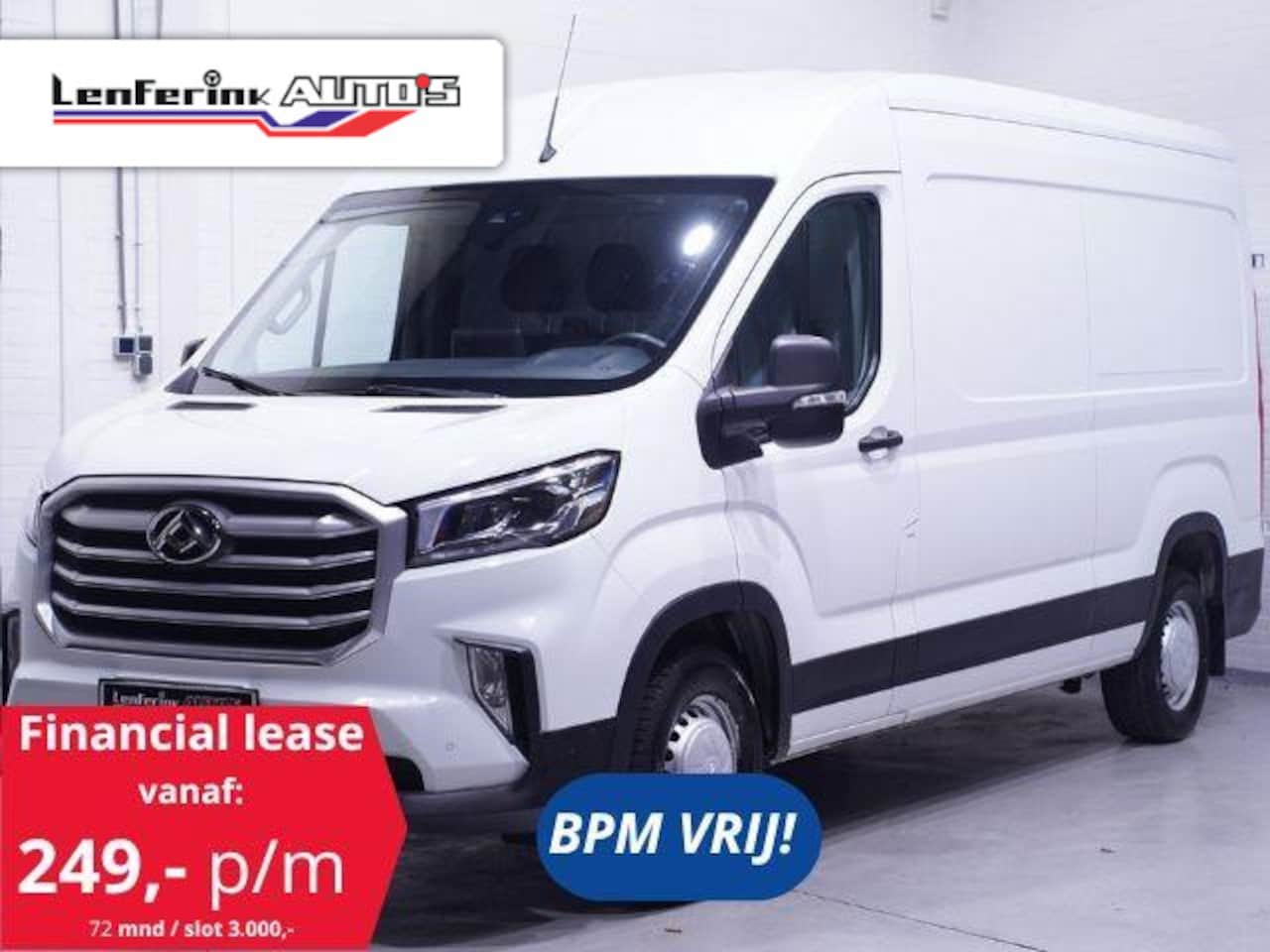 Maxus Deliver 9 - 2.0 CiT 148 pk L3H2 Airco, Camera, Apple Carplay Laadruimte Pakket, PDC V+A, Cruise Contro - AutoWereld.nl