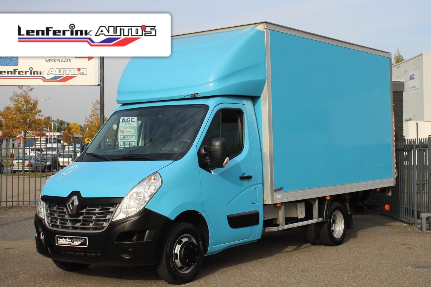 Renault Master - 2.3 DCi 130 pk Bakwagen met Laadklep Dubbel Lucht Airco, Cruise control, Dakspoiler LxBxH - AutoWereld.nl
