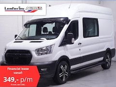 Ford Transit - 2.0 TDCi 130 pk Dubbel Cabine BPM Vrij Navi Canera, 18" LMV, Raptor Grille, Treeplanken, P