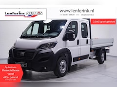 Fiat Ducato - 2.2 Mjet 140 pk Dubbel Cabine 7p Pick Up / Open Laadbak Airco, Cruise Control, LxBxH 330x2