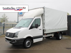 Volkswagen Crafter - 2.0 TDI 163 pk Pick Up met Huif / Open Laadbak Airco, Cruise Control, Dakspoiler, 3-Zits