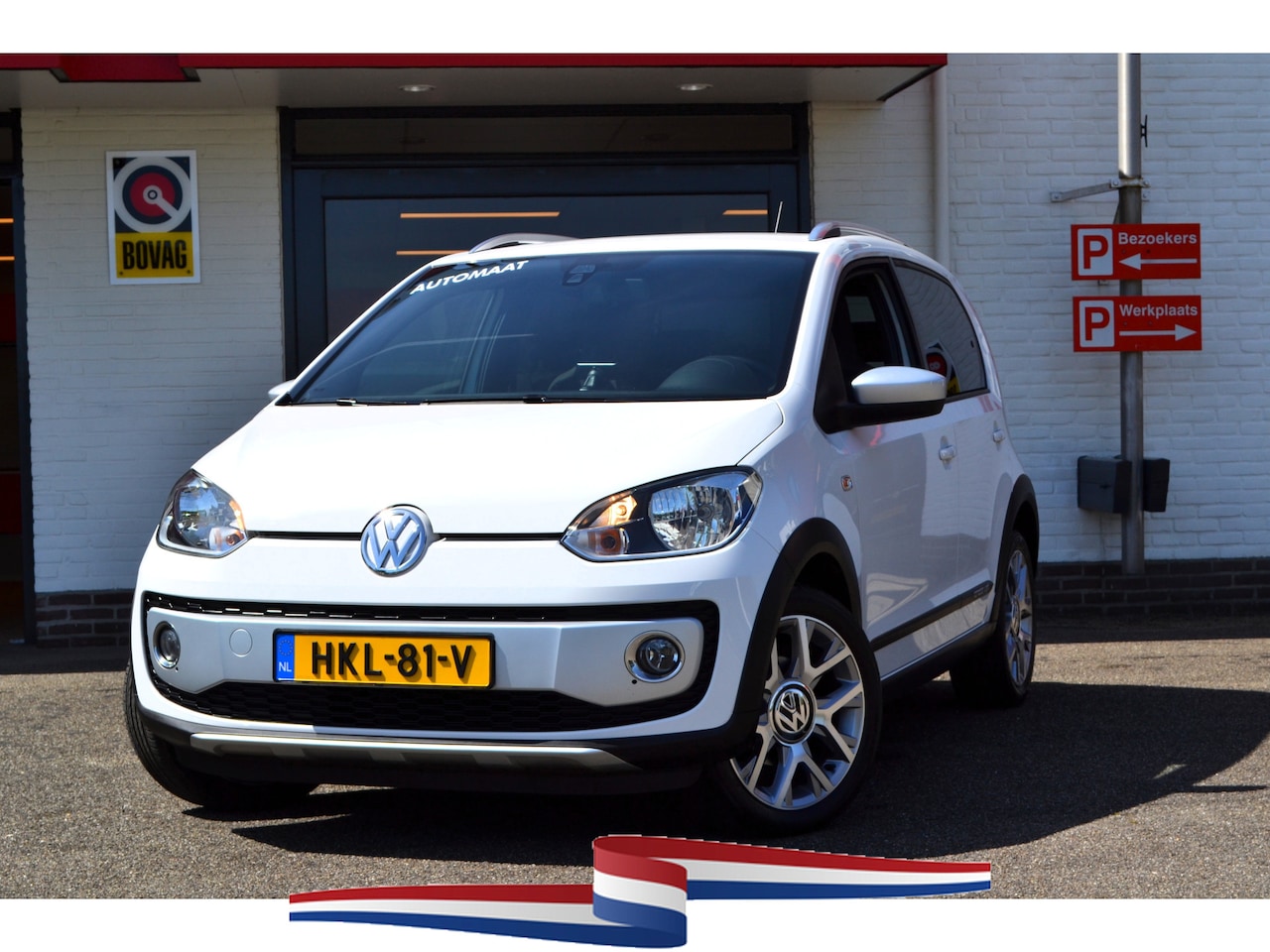 Volkswagen Up! - 1.0 cross up! Automaat, Navi, Airco, 5 Drs, 38.000 km Nieuwstaat ! - AutoWereld.nl