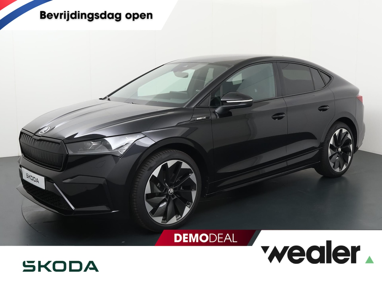 Skoda Enyaq Coupé iV - 60 Sportline 180 pk | Panoramadak | Apple/Carplay | Navigatie | 21" Lichtmetalen velgen | - AutoWereld.nl