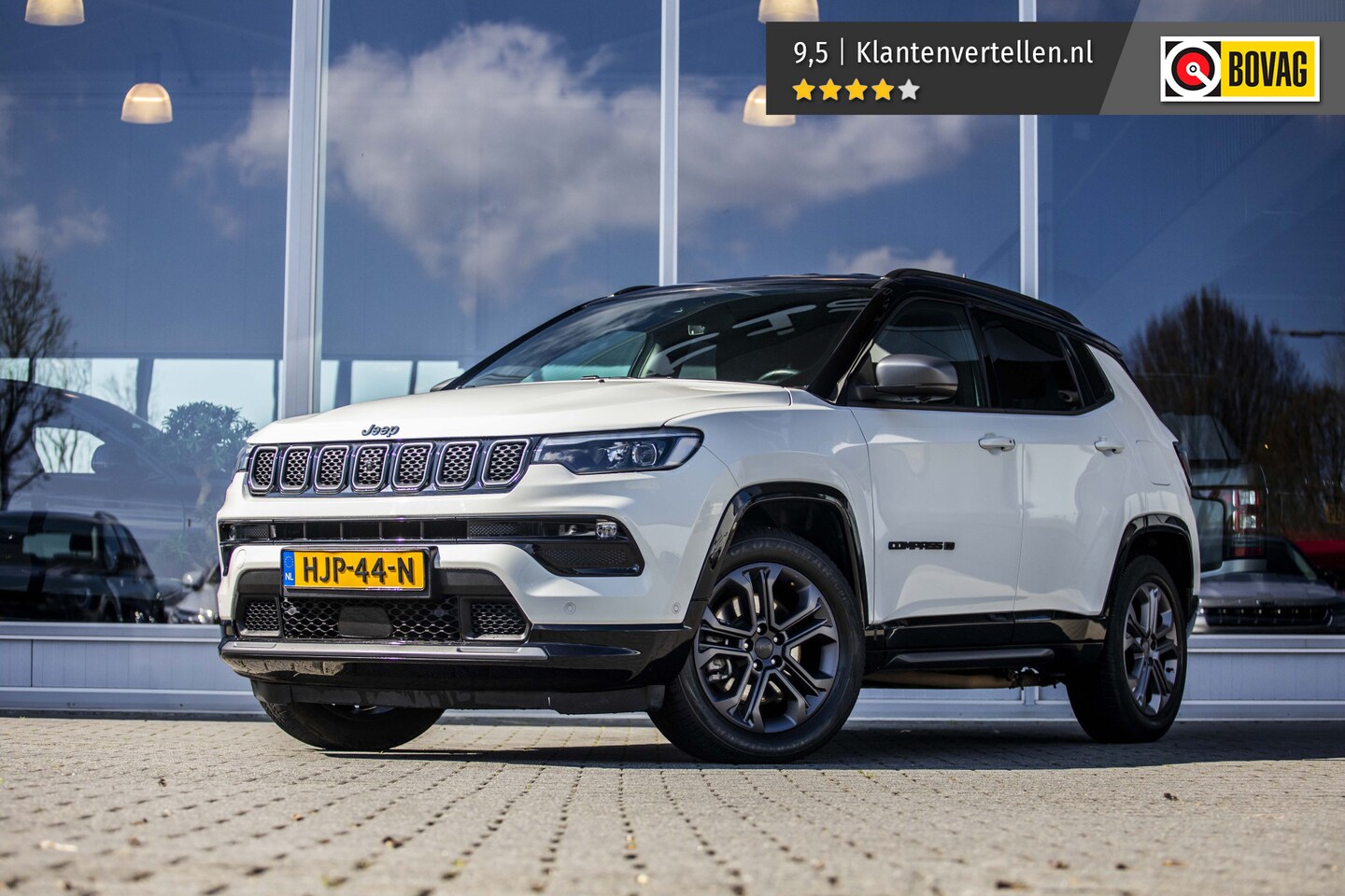 Jeep Compass - 4xe 190 Plug-in Hybrid Electric Limited Lease Ed. | 360 Cam | Stoelverwarming | Elekt. Sto - AutoWereld.nl