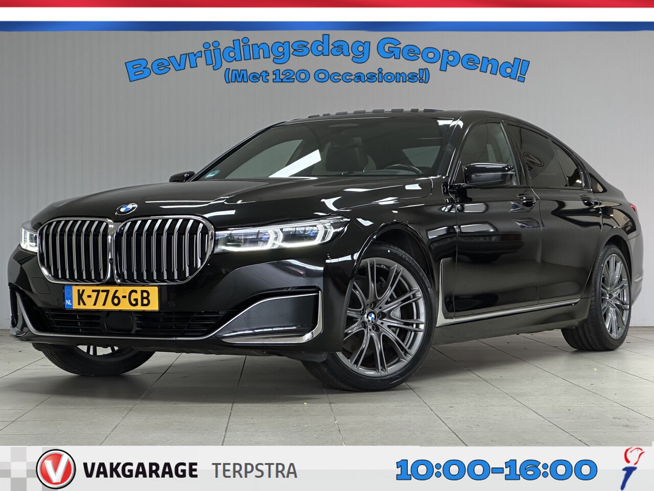 BMW 7-serie - 730d xDrive/ Luchtvering/ Soft-Close/ 20'' LMV/ Elek. Schuif-Dak/ Harman-Kardon/ Stuurverw - AutoWereld.nl