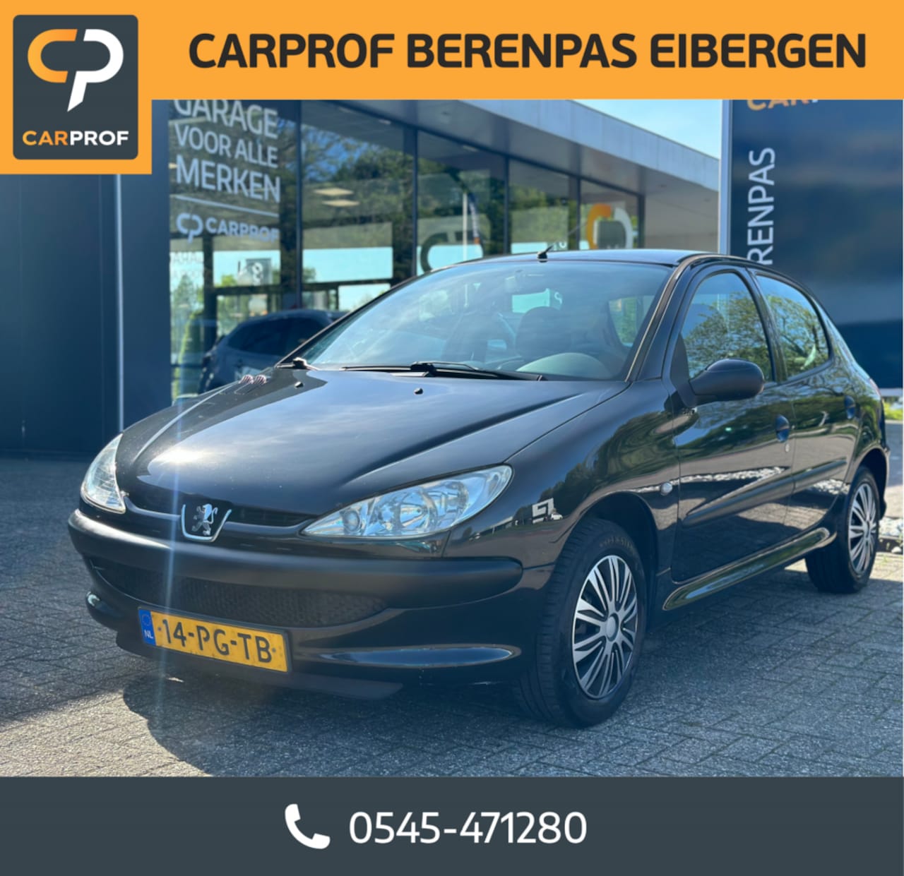 Peugeot 206 - 1.4 5-drs X-line '' Airco - Elektrische ramen - Allseason banden - AutoWereld.nl