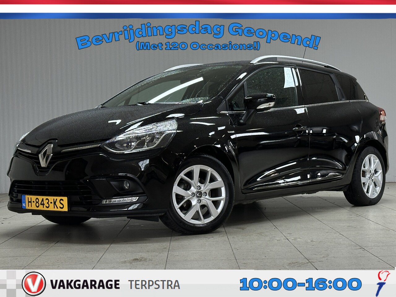 Renault Clio Estate - 0.9 TCe Limited/ Keyless/ Apple + Android/ DAB+/ Navi/ Airco/ Cruise/ Elek. pakket/ Isofix - AutoWereld.nl