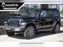 Jeep Wrangler Unlimited - 4xe 380 Sahara All-in rijklrprs | elec. vouwdak