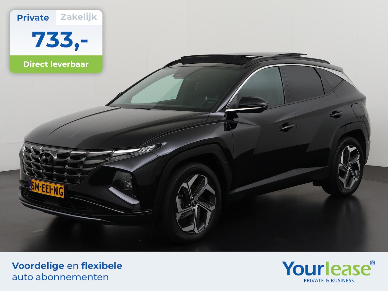 Hyundai Tucson - 1.6 T-GDI PHEV Premium Sky 4WD | All-in 733,- Private Lease | Zondag Open! - AutoWereld.nl