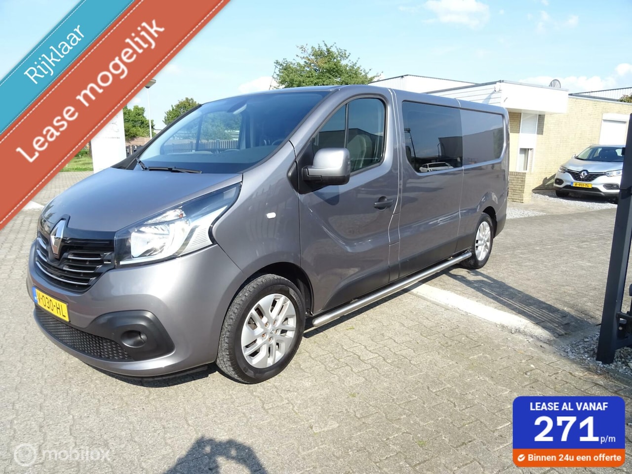 Renault Trafic - bestel 1.6 dCi T29 L2H1 DC Luxe Energy Zeer mooie complete-auto - AutoWereld.nl
