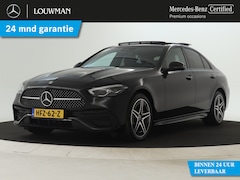 Mercedes-Benz C-klasse - 300 e AMG Line | AMG Styling | Night Pakket | Panoramadak | Advanced Soundsystem | Stuur e