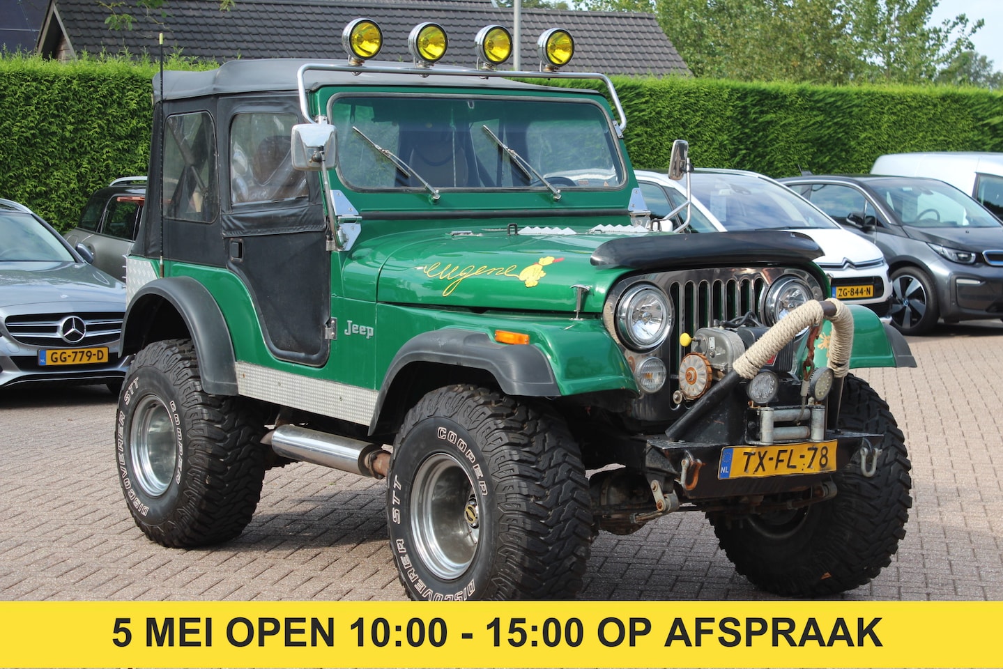 Jeep 4x4 CJ - 5.0 V8 CJ-5 / Leuke documentatie / Gave auto! - AutoWereld.nl