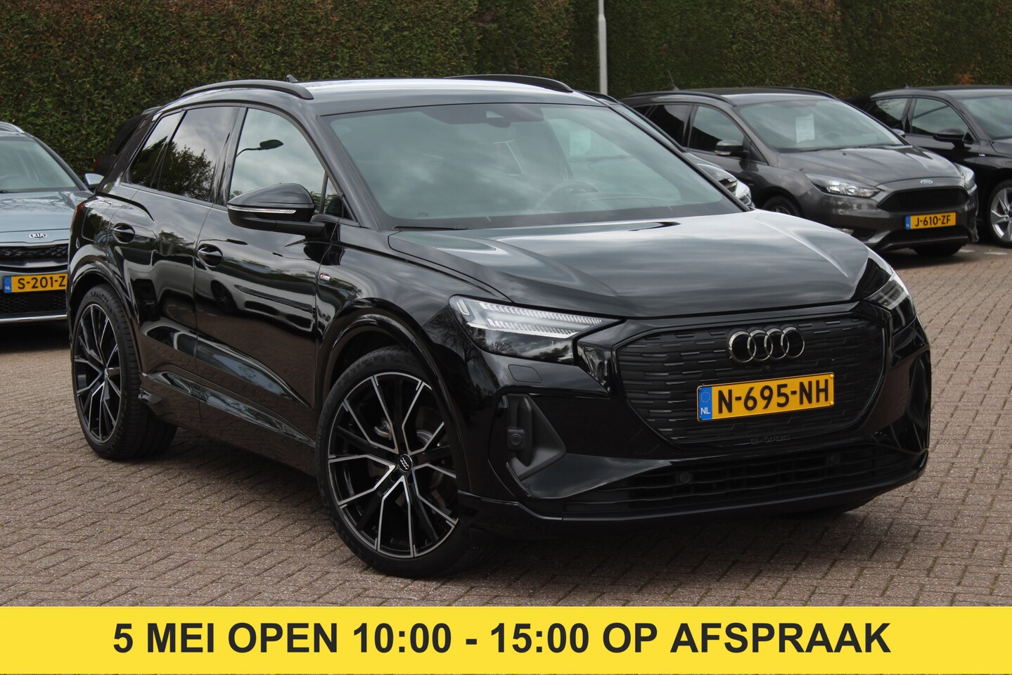 Audi Q4 e-tron - 50 quattro Launch edition S Competition 77 kWh / Camera / Head-up / 20'' / Keyless / RS Se - AutoWereld.nl