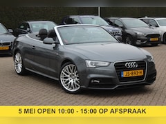 Audi A5 Cabriolet - 1.8 TFSI Sport Edition NL Auto / Leder / Nekverwarming / 19'' / B&O / Elektr. stoelen / Na
