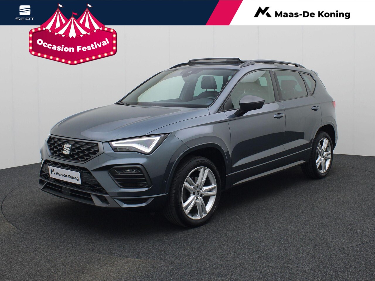 Seat Ateca - 1.5TSI/150PK FR · Panoramadak · Navigatie · Camera+Parkeersensoren - AutoWereld.nl