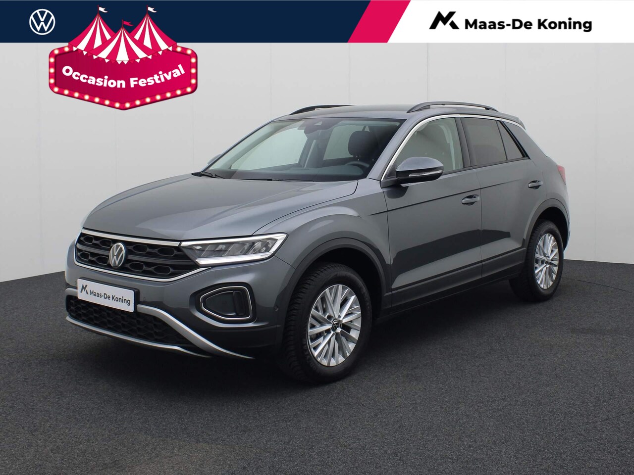 Volkswagen T-Roc - 1.5TSI/150PK Life DSG · Navigatie · Stoelverwarming · Parkeersensoren · Garantie tot maart - AutoWereld.nl