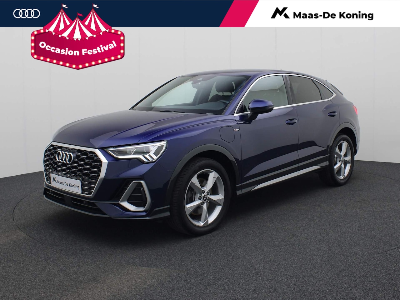 Audi Q3 Sportback - 45 TFSIe 180kW/245PK S line · Drive select · Leder/stof · Stoelverwarming - AutoWereld.nl
