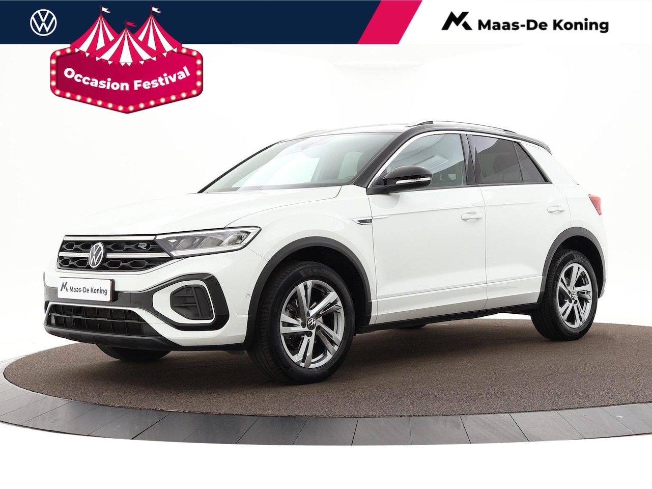 Volkswagen T-Roc - 1.5 TSI 150pk DSG R-Line Business · Camera · Keyless · Side Assist · Sportstoelen · Stuur- - AutoWereld.nl