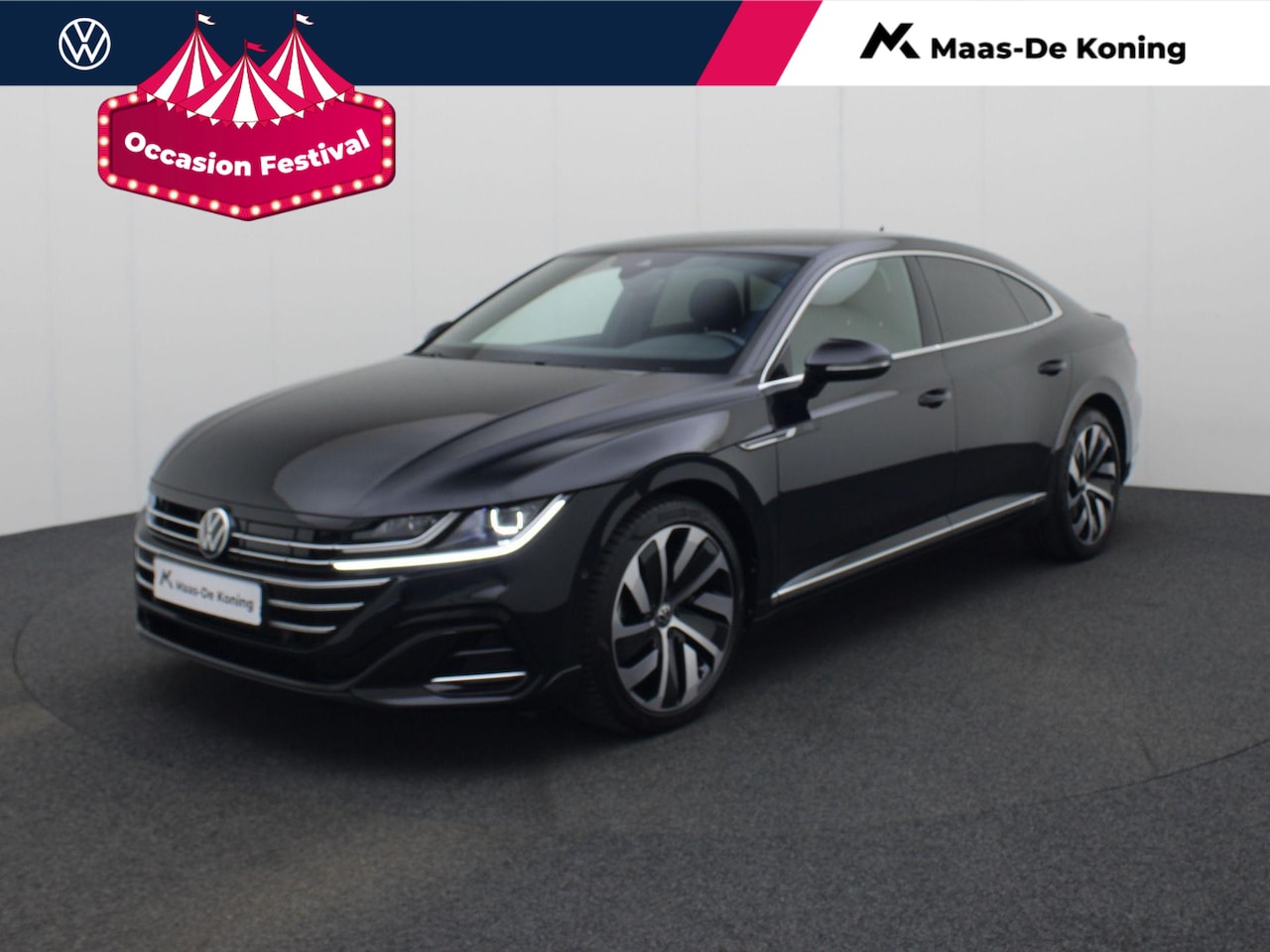 Volkswagen Arteon - 1.4TSIeHybrid 160kW/218PK R-Line DSG · Panoramadak · Navigatie · Leder/Alcantara - AutoWereld.nl