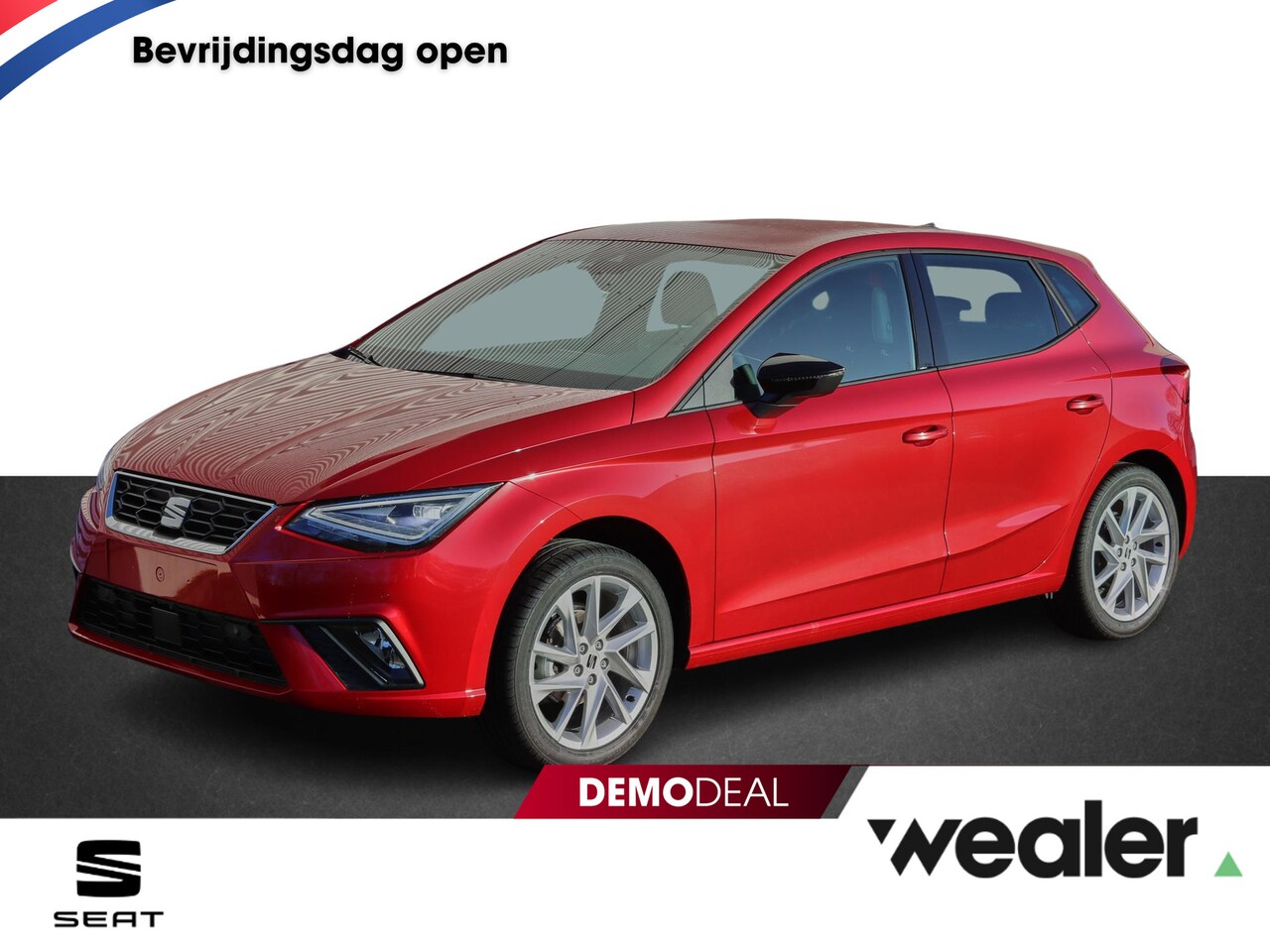 Seat Ibiza - FR Business Connect 1.0 70 kW / 95 pk EcoTSI Hatch back 5 deurs 5 versn. Hand | Achteruitr - AutoWereld.nl