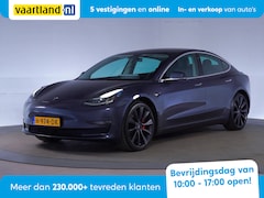 Tesla Model 3 - Performance AWD 75 kWh [leer adaptive cruise camera]