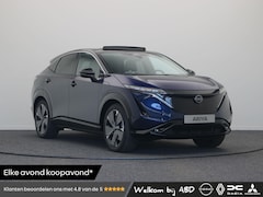 Nissan Ariya - Evolve 63 kWh + 20" Lichtmetalen velgen & aerocover + 22kW ingebouwde lader 63 kWh Batteri