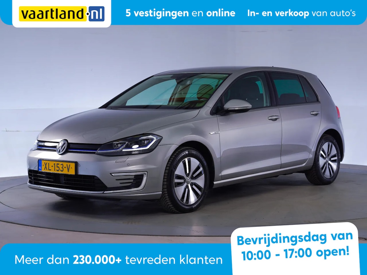 Volkswagen e-Golf - Executive [ Warmtepomp Virtual cockpit Camera ] - AutoWereld.nl