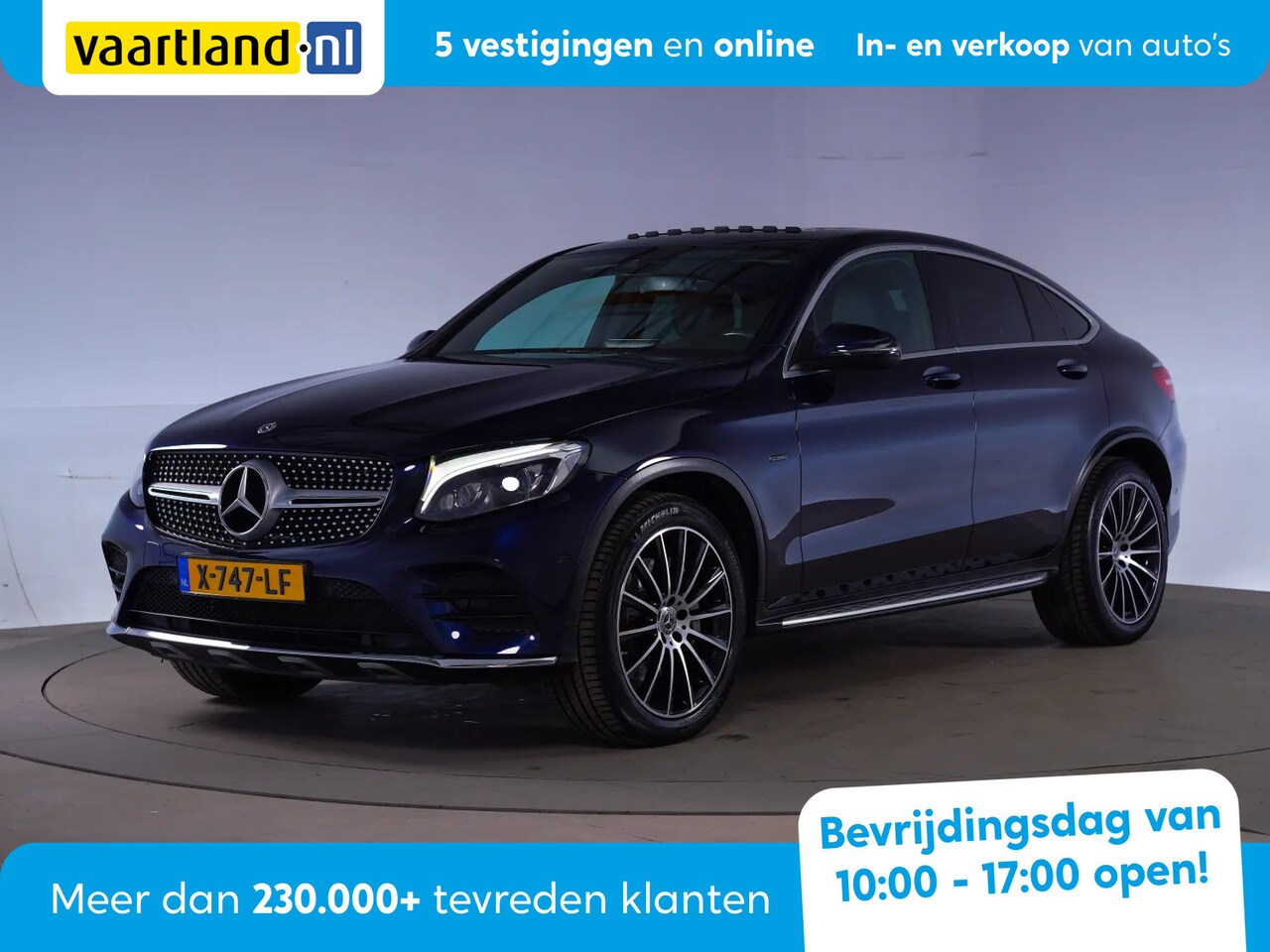 Mercedes-Benz GLC-klasse Coupé - 350e 4MATIC Business Solution AMG [ Schuifdak Memory stoel Treeplanken] - AutoWereld.nl
