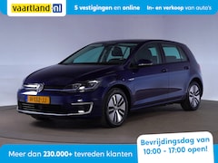 Volkswagen e-Golf - E-DITION [ Warmtepomp LED Navi ]