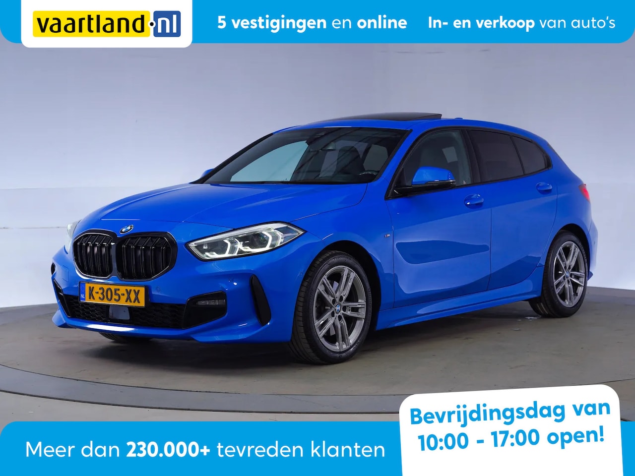 BMW 1-serie - 118i M Sport High Executive Aut. [ Panorama Harman/Kardon Leder ] - AutoWereld.nl
