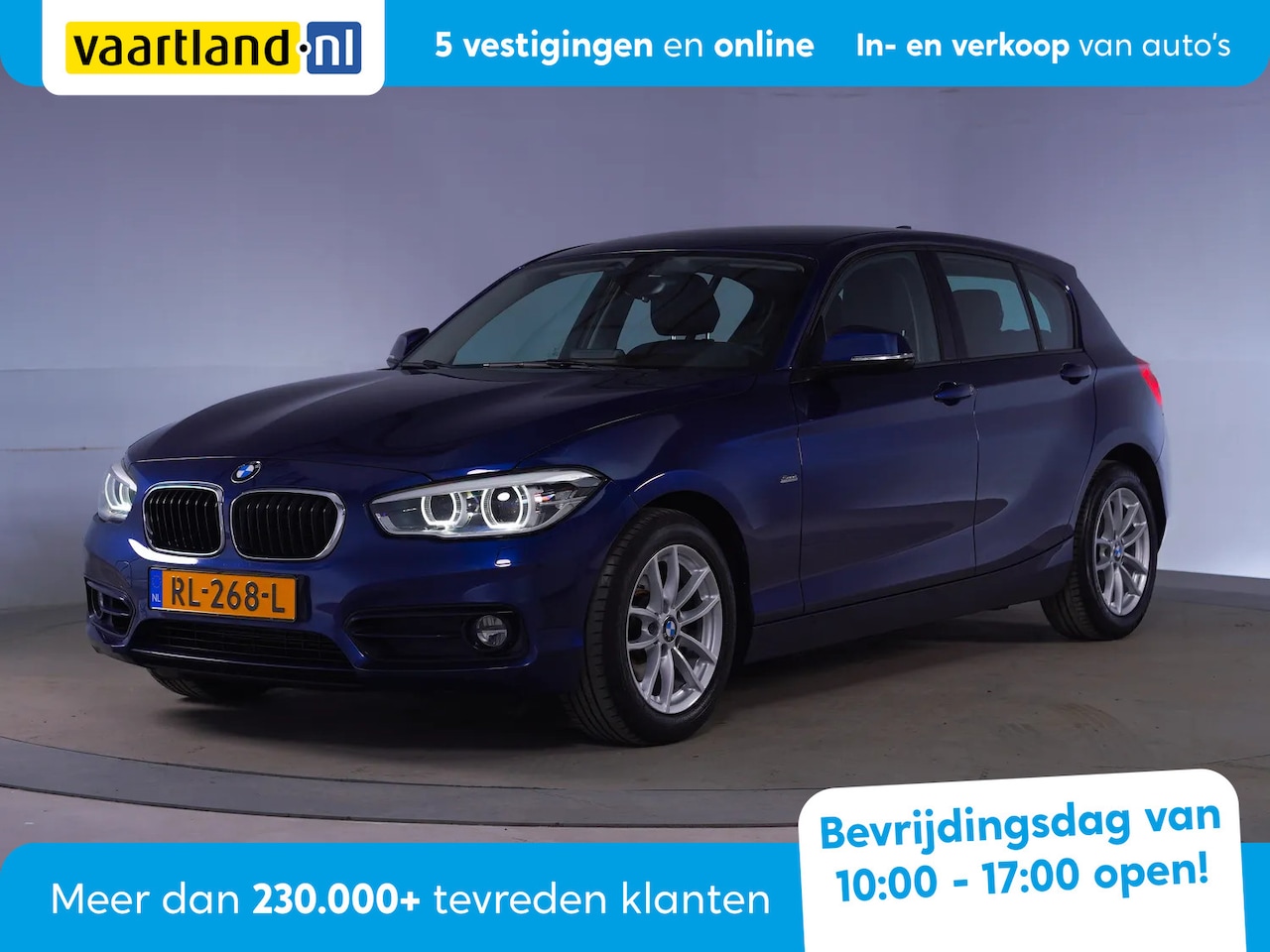 BMW 1-serie - 118i Executive Sportline Aut [ Nav Full Led Climate control] - AutoWereld.nl