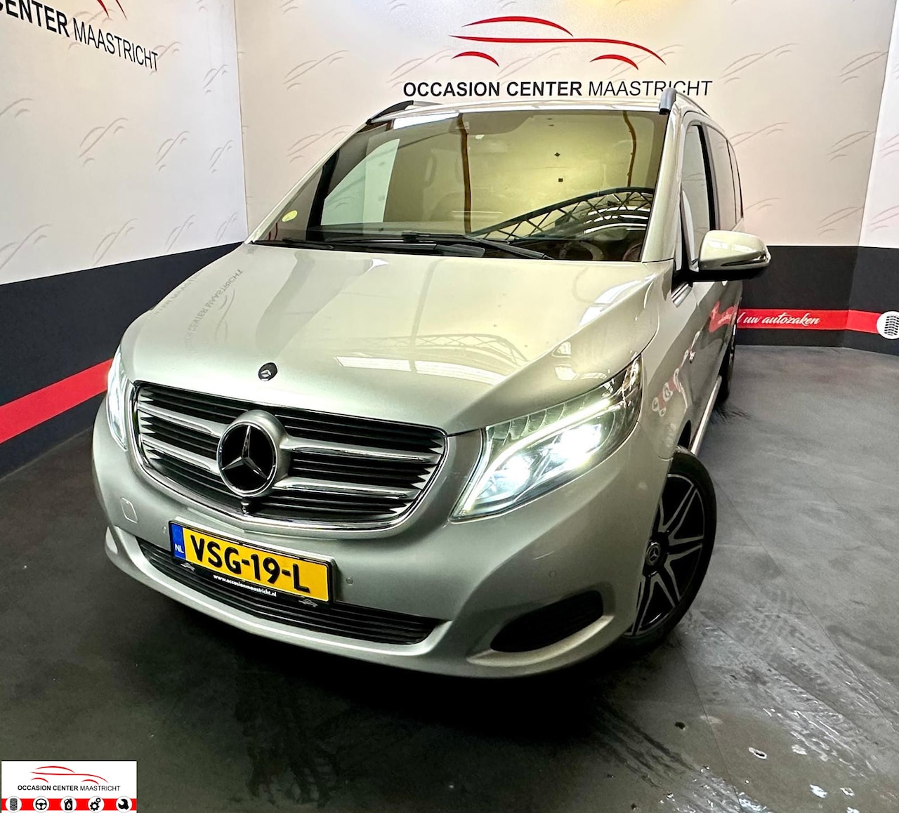 Mercedes-Benz V-klasse - 250d Lang DC Avantgarde volle V klasse 7-persoonsbus mogelijk! - AutoWereld.nl