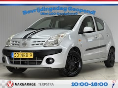 Nissan Pixo - 1.0 Acenta/ Trekhaak/ 14'' LMV/ 5-Drs/ Airco/ C.V. Afstand/ Elek. Ramen/ Isofix/ Radio-CD/