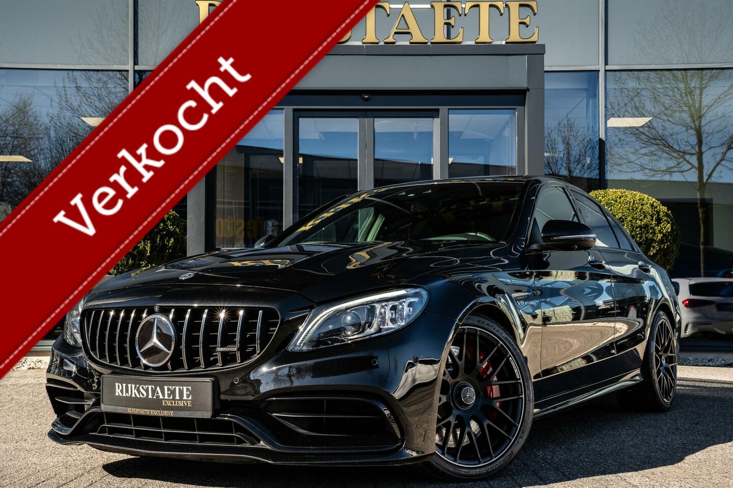 Mercedes-Benz C-klasse - AMG C63 S Premium|IWC|PANO|ACC|BURMESTER - AutoWereld.nl