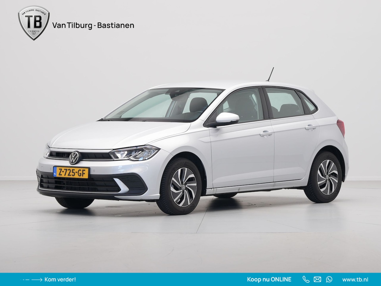 Volkswagen Polo - 1.0 TSI 95pk DSG Life Navi via App Pdc Lm Velgen Acc - AutoWereld.nl