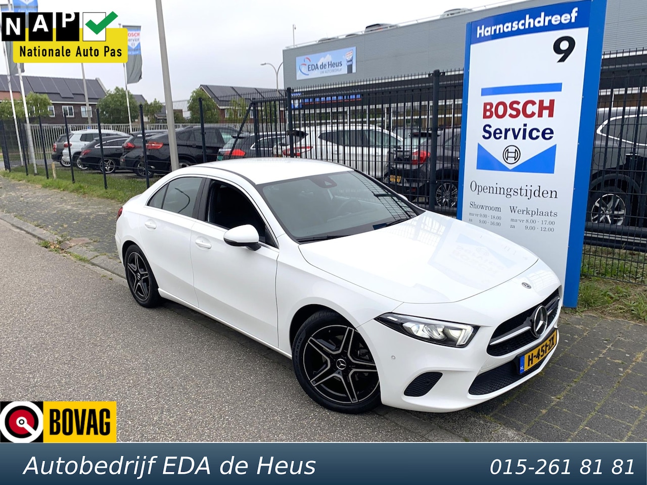 Mercedes-Benz A-klasse - A200 Limousine 163pk 7G DCT-aut. AMG Launch Edition NL-auto met o.a. 18", wide-screen dash - AutoWereld.nl