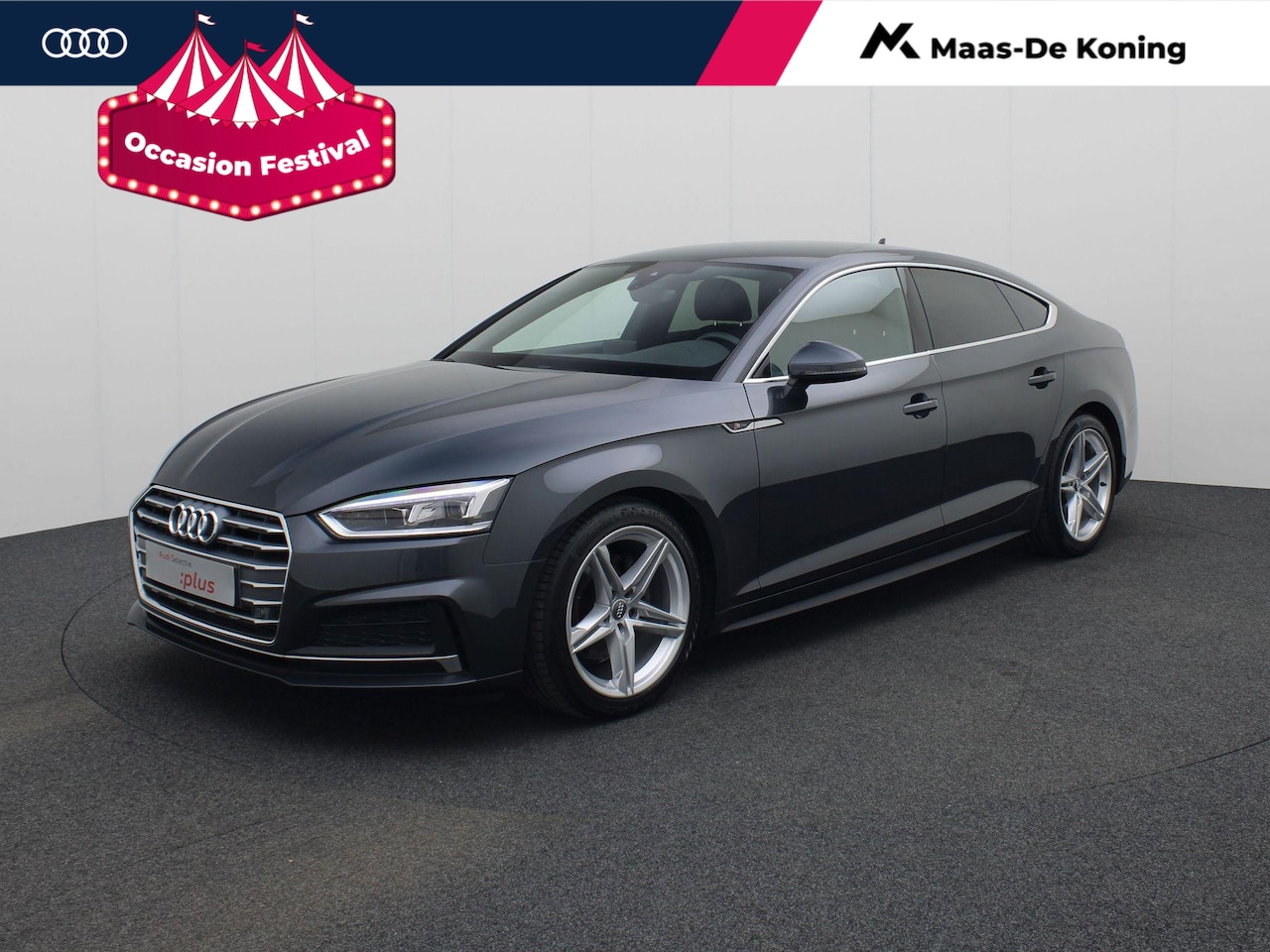 Audi A5 Sportback - 40 TFSI/190PK Sport S-line · Drive select · Leder/stof · Parkeersensoren - AutoWereld.nl