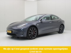 Tesla Model 3 - Performance AWD 486pk 75 kWh [ AUTOPILOT+530KM WLTP+PREMIUM AUDIO ]