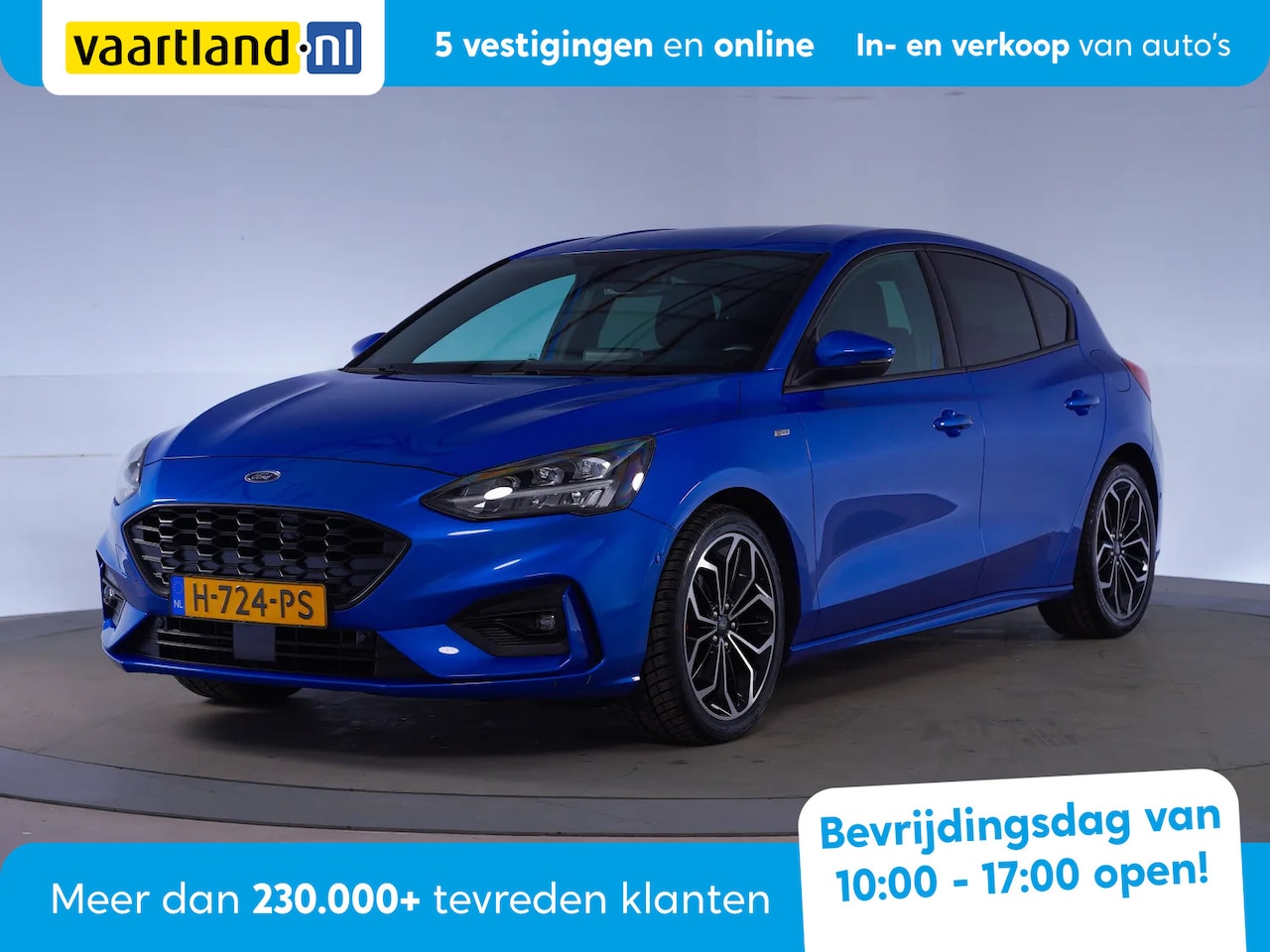 Ford Focus - 1.0 EcoBoost 125pk ST Line 5-drs [ LED Navi Climate ] - AutoWereld.nl